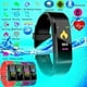 Montre Intelligente Tracker Fitness Fitbit Bluetooth Étape Caolorie Sport Android iOS &us – image 1 sur 12