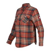 Canada Weather Gear Women's Vintage Plaid Double Pocket Shirt