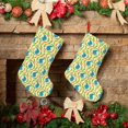 thumbnail image 6 of Sikiie Blue Rabbit Christmas Stockings,18 Inches Christmas Stockings Xmas Hanging Stockings for Family Christmas Decorations & Gifts, 6 of 7