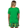 thumbnail image 5 of Sesame Street Women's Distressed Print Elmo Cookie Monster Pajama Set Shorts, 5 of 7
