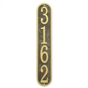 Fast & Easy Vertical House Numbers Plaque