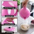 thumbnail image 4 of OVENTE 1.7L Electric Kettle with 1100W Fast Boiling Water, Pink KP72P, Best for Coffee or Tea, BPA-Free, Water Level Gauge, Auto Shut-Off, Indicator Light, Boil-Dry Protection & Removable Filter, 4 of 8