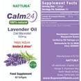 thumbnail image 3 of Suplemento Nattura Calm Aid aceite de lavanda 500 mg 60 cápsulas blandas, 3 of 6