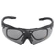 thumbnail image 4 of Gafas de tiro Lentes transparentes Protección UV Diseño de ingeniería facial Gafas de sol militares duraderas para disparar al aire libre, 4 of 5