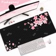 thumbnail image 1 of Alfombrilla de ratón con flores de cerezo rosa, mesa de ordenador para el hogar, alfombrilla de ratón grande para Pc, teclado artístico Sakura, alfombrilla de escritorio, accesorios de oficina, 1 of 5