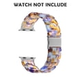thumbnail image 2 of Autorización：Compatible con Apple Watch Strap 38-40 mm / 42-44 mm Series 5/4/3/2/1, accesorio de correa de reloj de reemplazo de correa de resina delgada Adepaton 2033262-21, 2 of 9