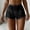 #0217-Black, variant on 2026 New Womens Mesh High Waisted Swim Shorts Drawstring Bikini Bottoms Bathing Suit Trunks