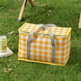thumbnail image 5 of Insulated Picnic Basket Cooler with Aluminum Foil Lining, Foldable Camping Lunch Bag for Food and Drinks, Portable Thermal Carrier for Outdoor Picnics Beach BBQ and Family Outings, 5 of 6