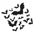thumbnail image 4 of Etiqueta Autoadhesiva de Pared de Puerta Decoración Negra de Halloween, 4 of 9