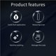 thumbnail image 5 of Vogacara 1-5ml Capacity Scalp Applicator Massager Comb Scrubber Anti-Hair Shampoo Growth Supplies Brush Hair Loss Relax Type2 NO2, 5 of 6