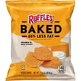 thumbnail image 6 of Frito Lay Ruffles® Oven Baked Cheddar & Sour Cream Potato Crisps 1.125 oz. Bag, 6 of 8