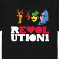 thumbnail image 3 of The Beatles - Revolution Member Faces Men's Short Sleeve Graphic T-Shirt, 3 of 6