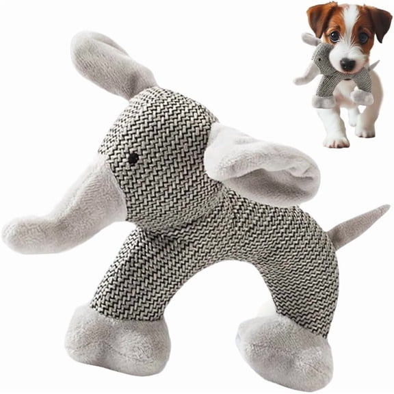 Taicans Elephant Indestructible Dog Toys for Aggressive Chewers Small Medium Large Breed,Crinkle Squeaky Plush Dog Puppy Chew Toys for Teething,Elephant Puppy Toys,Squeaky Tough Toys