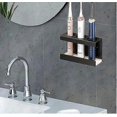 thumbnail image 5 of Aluminum Toothbrush Organizer, Wall-Mounted Holder for Electric and Manual Brushes, Tool-Free Installation, 5 of 5