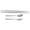 thumbnail image 3 of Cutlery Set,Cutlery Set Small Portable Stainless Steel Cutlery Set Travel Utensils Elevated Design, 3 of 8