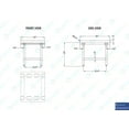 thumbnail image 7 of AmGood 30" x 24" Stainless Steel Equipment Stand | Height: 24" | Commercial Heavy Duty Grill Table, 7 of 7