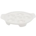 thumbnail image 1 of 1pc Baking Pan Conch Baking Dish Snail Dish Practical Barbecue Pan (White), 1 of 7