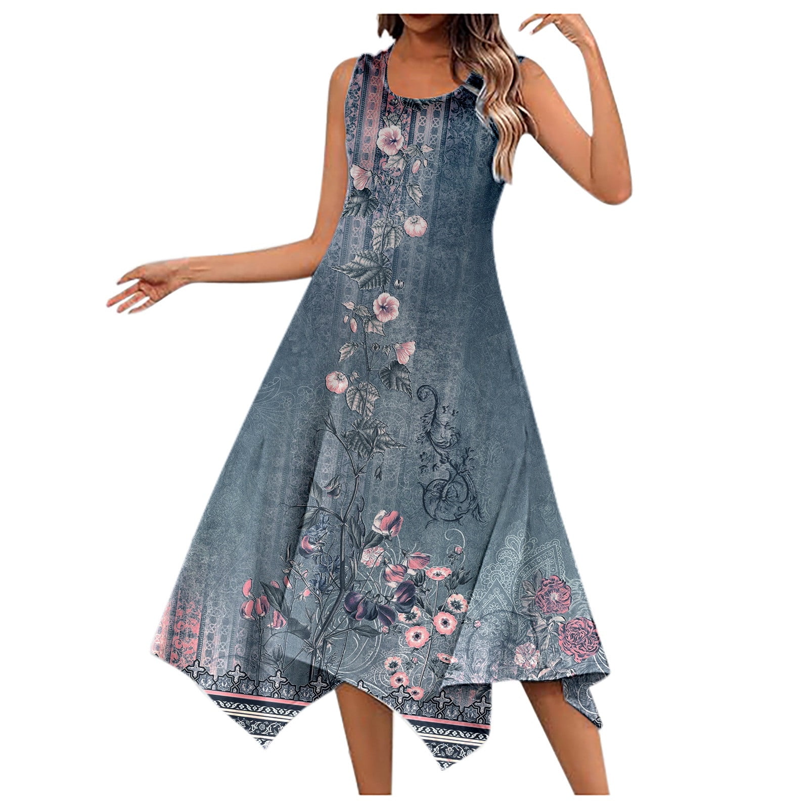 sachin and babi light blue dress Casual Wedding Dresses | Informal Wedding Gowns main image 0