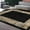 ZS0001-Loop Pile11, variant on Modern Light Luxury Large Living Room Carpet Black Geometric Rug for Office Antiskid Customizable Room ration Home Mats 러그