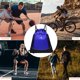 thumbnail image 4 of Mochila de baloncesto deportiva con compartimento para pelotas, amplio espacio de almacenamiento para zapatillas de baloncesto, bolsa de deporte (azul), 4 of 5