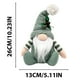 thumbnail image 4 of Muñecos de gnomos navideños luminosos | Decoraciones navideñas sin rostro | Adorno festivo para el hogar y el árbol | Figura de Papá Noel para repisa y estante | Decoración de tela de 25 cm, 4 of 6