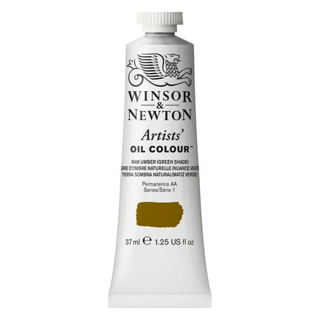 UPC: 0094376940374 | Winsor & Newton Artists Oil Color  37ml  Raw Umber Green Shade