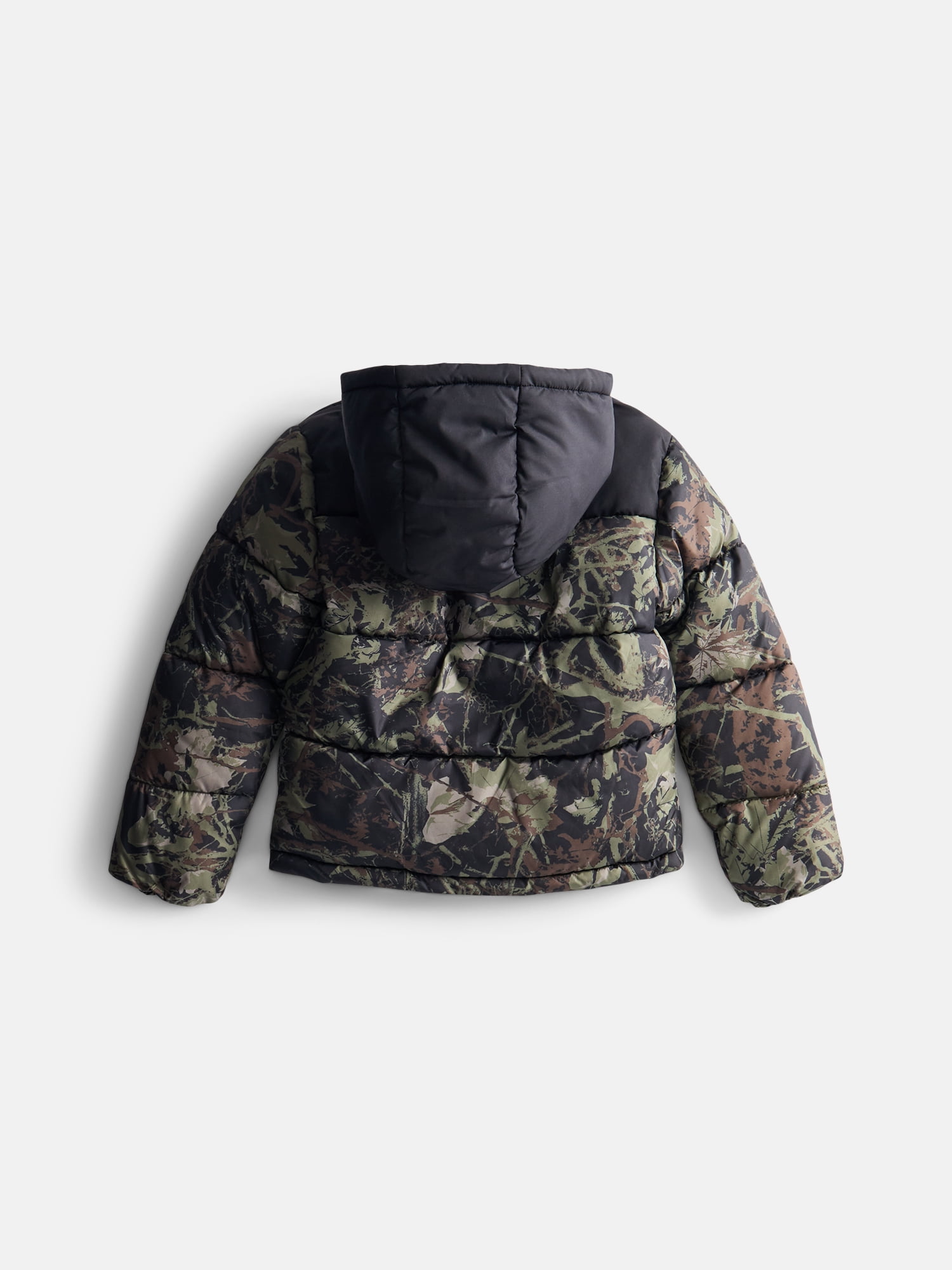 Wonder Nation Boys Woven Puffer Jacket, Sizes 4-18 & Husky