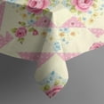 thumbnail image 5 of Pioneer Flower Floral Print Pattern Square Tablecloth, Waterproof Wipeable Spillproof Washable Table Cover for Home Kitchen Party Decor, 60"x60", 5 of 6