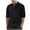 Black, variant on Wyobmus Mens Linen Henley Shirts Casual Cotton Lightweight Long Sleeve T-Shirt Solid Button Down Summer Beach Leisure Tops Gray