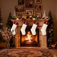 thumbnail image 5 of Knitted Hosiery Wool Hosiery Embroidered Letter Children's Candy Gift Bag Christmas Stocking Gift Bag, 5 of 5