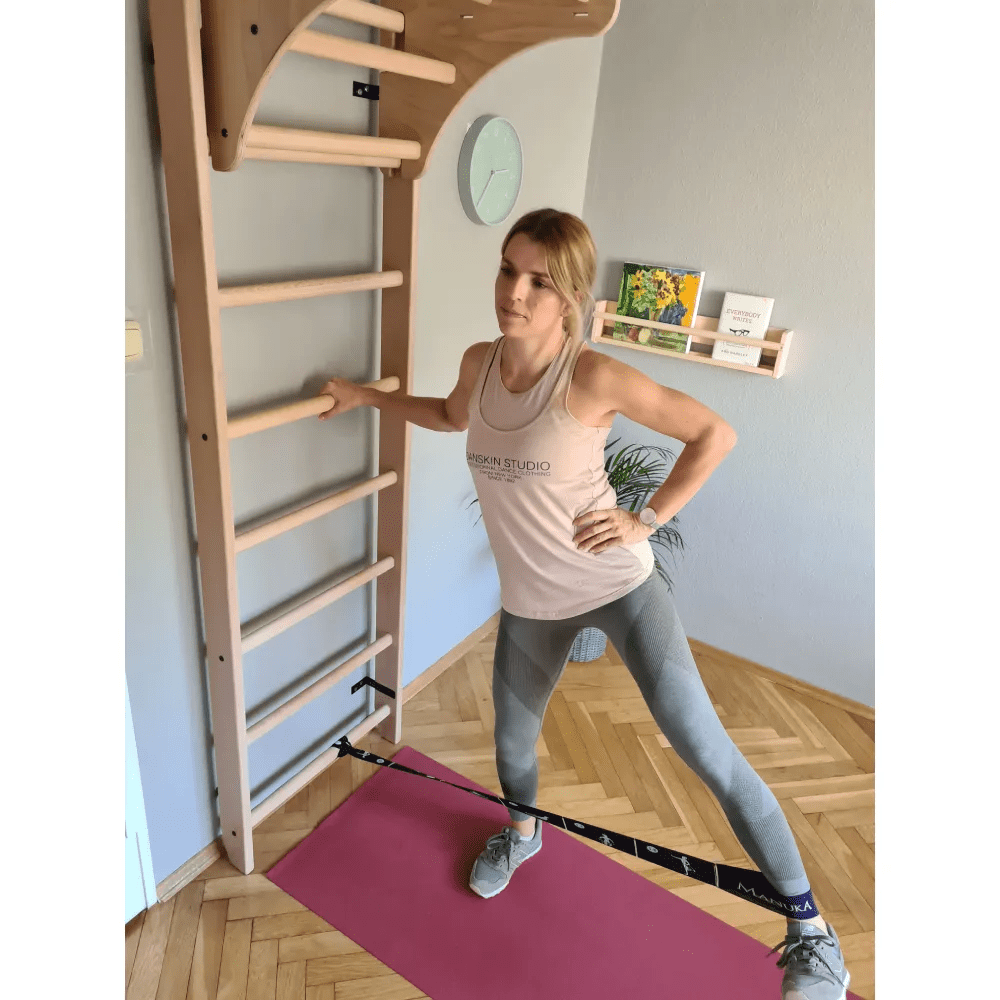 BenchK 111 Wall bars with adjustable pull-up bar