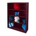 thumbnail image 2 of Cubby 66 in. Height All Steel Storage Organizer in Burgundy, 2 of 2