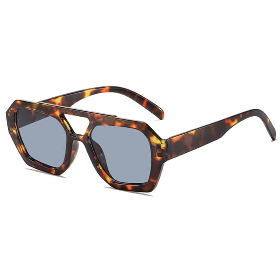 70s 80s 90s Trendy Oversized Sunglasses for Women Men Fashion Shield Aviator Sun Glasses UV400 Protection Goggles