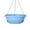 Blue, variant on Travelwant Hanging Basket Planter Gardening Hanging Premium Plastic Brown Pot Comes with Drainer and Chain,Hanging Flowers Pot for Indoor-Outdoor