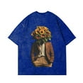 thumbnail image 3 of Jay Wheeler Girasoles Album 2025 Washed Cotton Tshirt Casual Short Sleeve Hip Hop Tee, 3 of 4