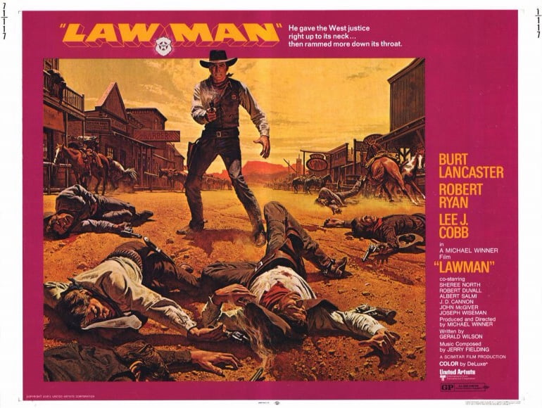 Lawman - movie POSTER (Style A) (11" x 14") (1971) - Walmart.com ...
