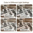 thumbnail image 7 of ODIKA 5'x7' Washable Area Rug Abstract Fluid Motif Contemporary Lines Veined Streaks Swirl Flowing Dynamic for Small Living Room, Bedroom, Easy Care, Non-Shedding, Pet Friendly, 7 of 7