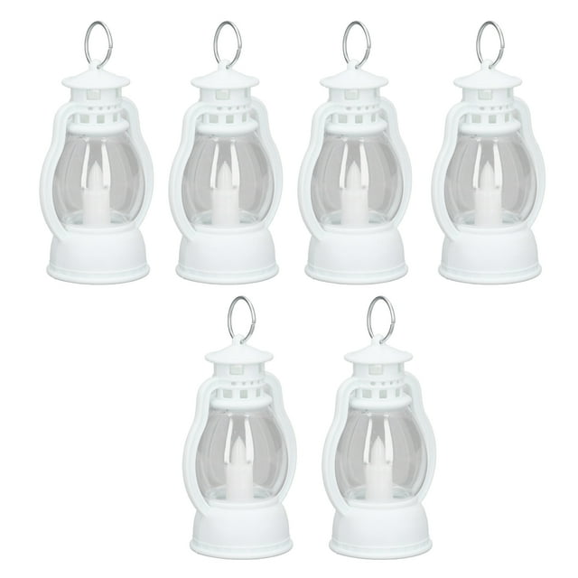 Linterta Vintage, Luz A Pilas, Lámpara Eléctrica Con Luz Cálida para decora la decora de Hogar, Fiesta, Jardín