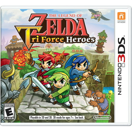 The Legend of Zelda: TriForce Heroes - 3DS, By (List Of Best Zelda Games)