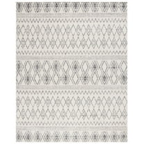 SAFAVIEH Tulum Delice Oriental Area Rug, Ivory/Grey, 8' x 10'