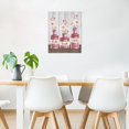 thumbnail image 5 of Pink Daisy Wall Art Flower in the Vase and Butterfly on Grey Wooden Abstract Painting Inspirational Quotes Wall Art for Bathroom Living Room Bedroom Kitchen Decor Ready to Hang,16Lx12W Inches, 5 of 6