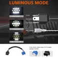 thumbnail image 2 of 1Pcs 7 inch Car Motorcycle LED Headlight 200W 6000K IP67 Waterproof DRL/Low Beam/High Beam 7'' Round LED Headlamp, 2 of 8