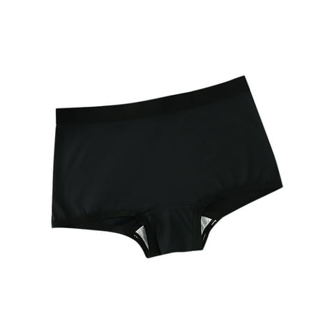 XFYSSS Women s Mid High Waisted Sports Triangle Panties Breathable Ice Silk No Trace Antibacterial Underwear Women Nylon Briefs