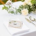 thumbnail image 3 of 2ooya Floral Table Cards for Wedding Party, Simple Seating Cards,75 Pack, 3 of 6