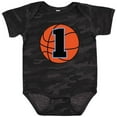 thumbnail image 3 of Inktastic Basketball 1st Birthday 1 Year Old Boys Baby Bodysuit, 3 of 5