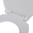 thumbnail image 3 of vidaXL Soft-close Toilet Seat White Oval, 3 of 5