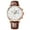 209 Rose Shell White Surface, variant on Full-automatic Waterproof Luminous Calendar Watch