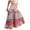 Pink, variant on XJDJHC Summer Skirts for Women 2024 Boho Tiered Long Lace Skirt Maxi Net Flared Long Maxi
