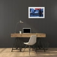 thumbnail image 3 of Matthes, Dieter 18x13 White Modern Wood Framed Museum Art Print Titled - A Bow To The Rain (From The Series Qnew York Bluesq), 3 of 4