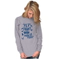 thumbnail image 3 of US Air Force Fly Fight Wind Pride Long Sleeve TShirt Men Women Brisco Brands X, 3 of 6